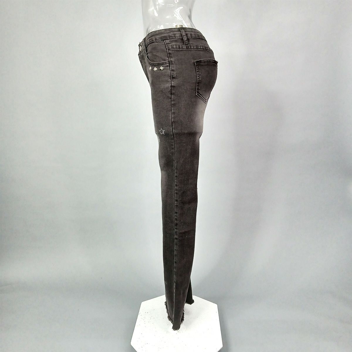 ラインストーンブーツカットデニム03