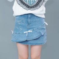 フリルデニムミニスカ05