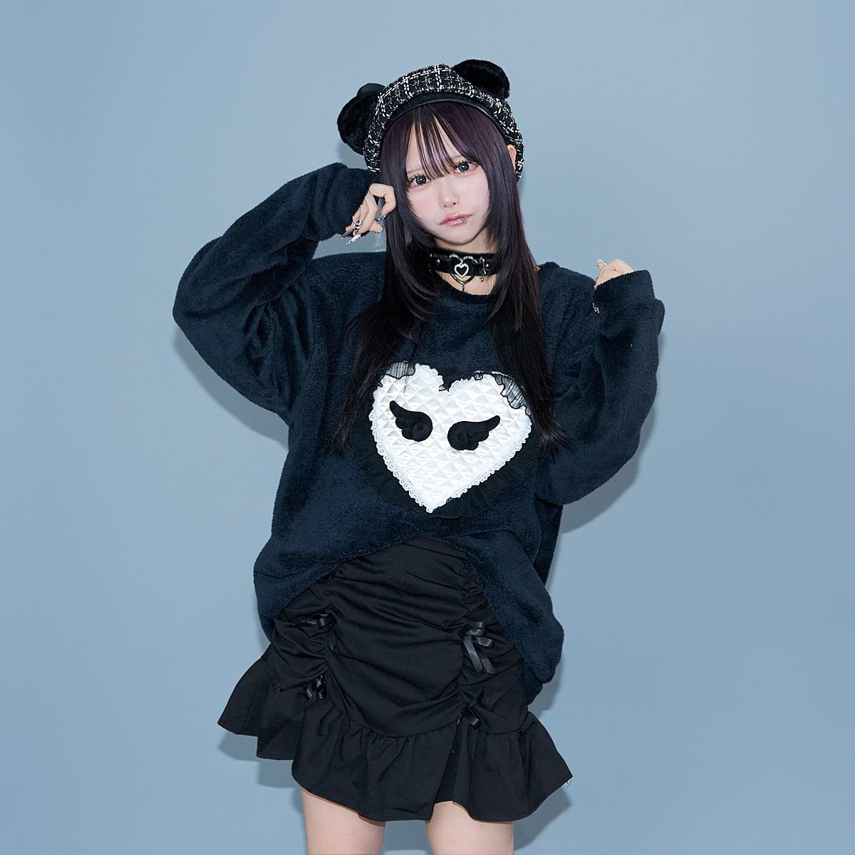 くしゅくしゅマーメイドミニスカート07