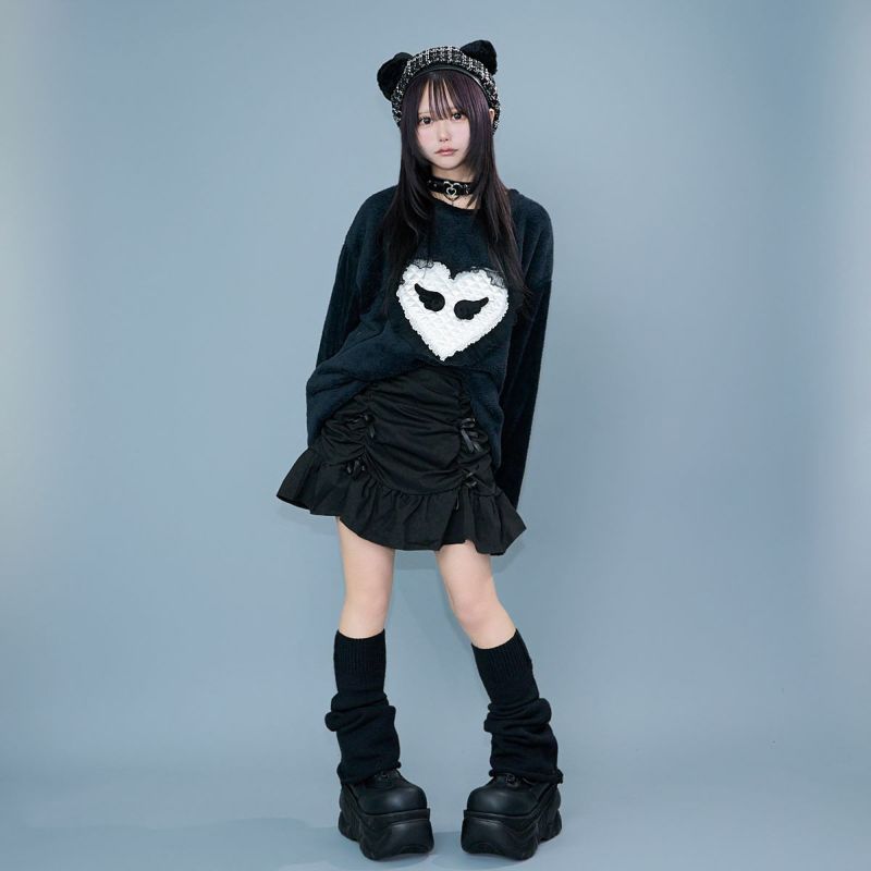 くしゅくしゅマーメイドミニスカート08