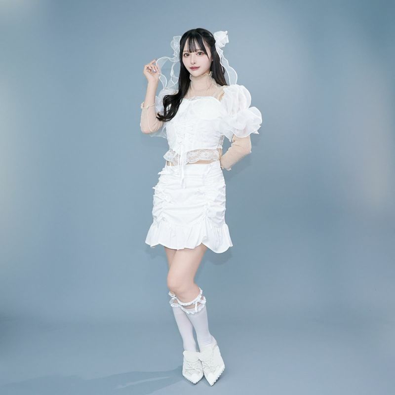 くしゅくしゅマーメイドミニスカート15
