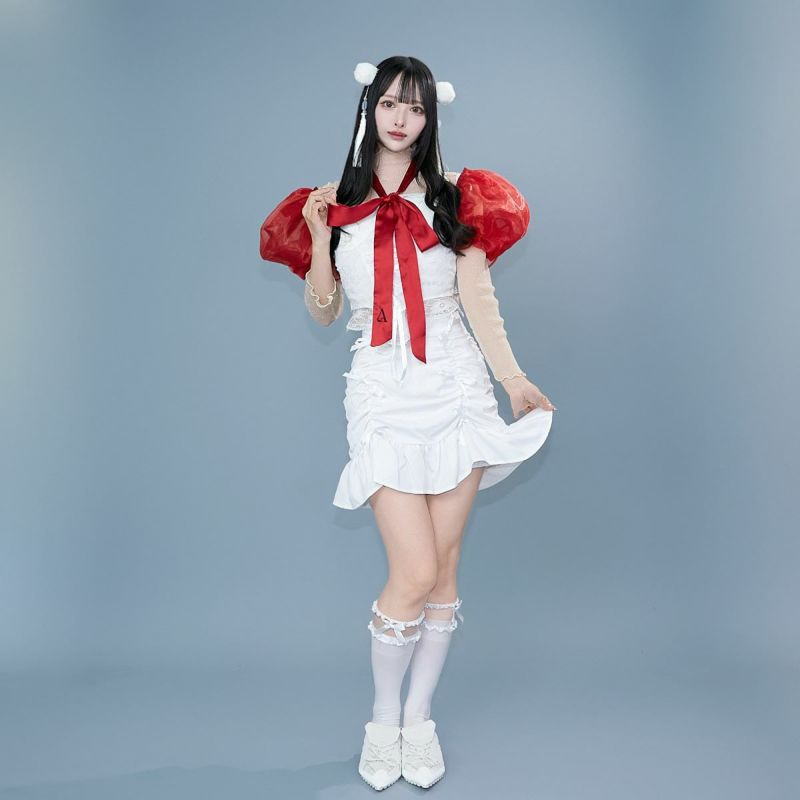 くしゅくしゅマーメイドミニスカート16