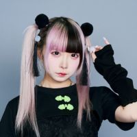 パンダ耳チャイナヘアクリップ16