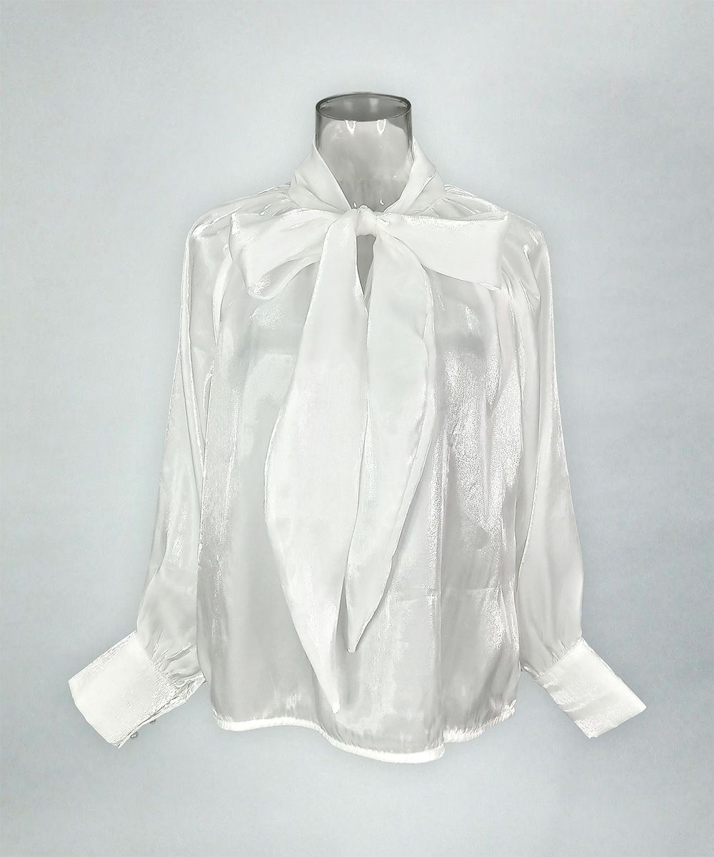 有能ボウタイブラウス04