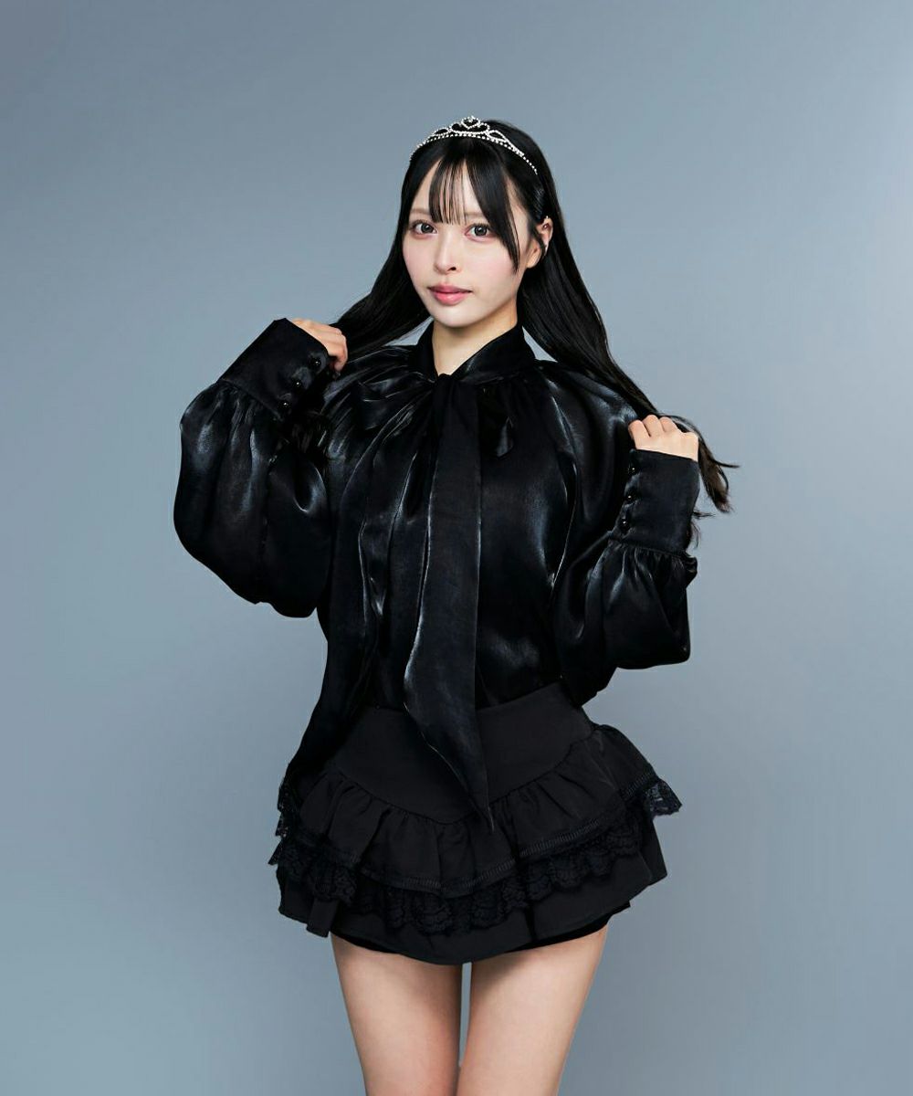 有能ボウタイブラウス06