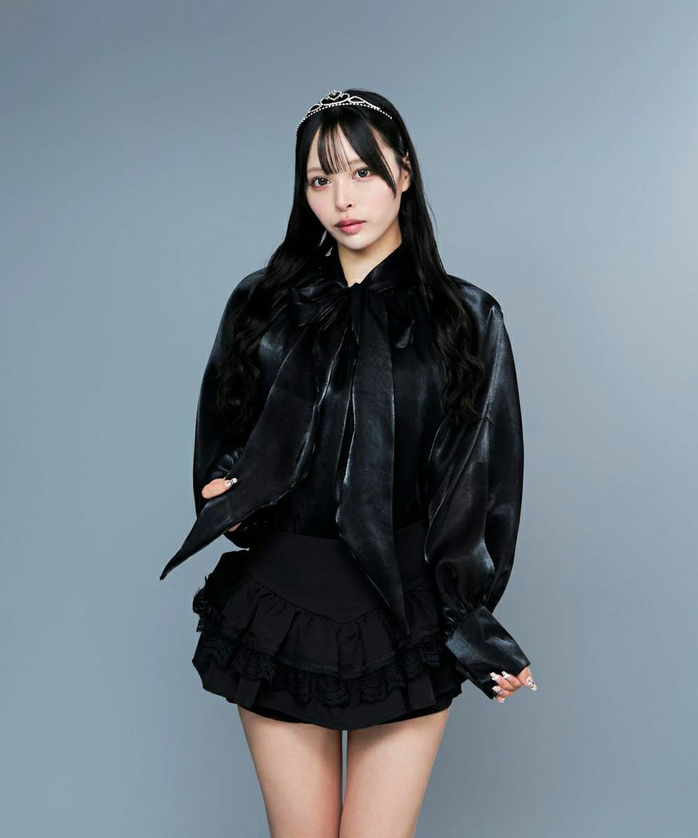 有能ボウタイブラウス07