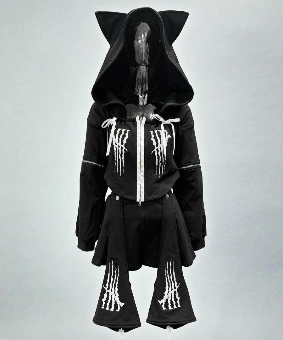 anonenoneアノネノネ~極~長袖アノネジャージセットアップ黒