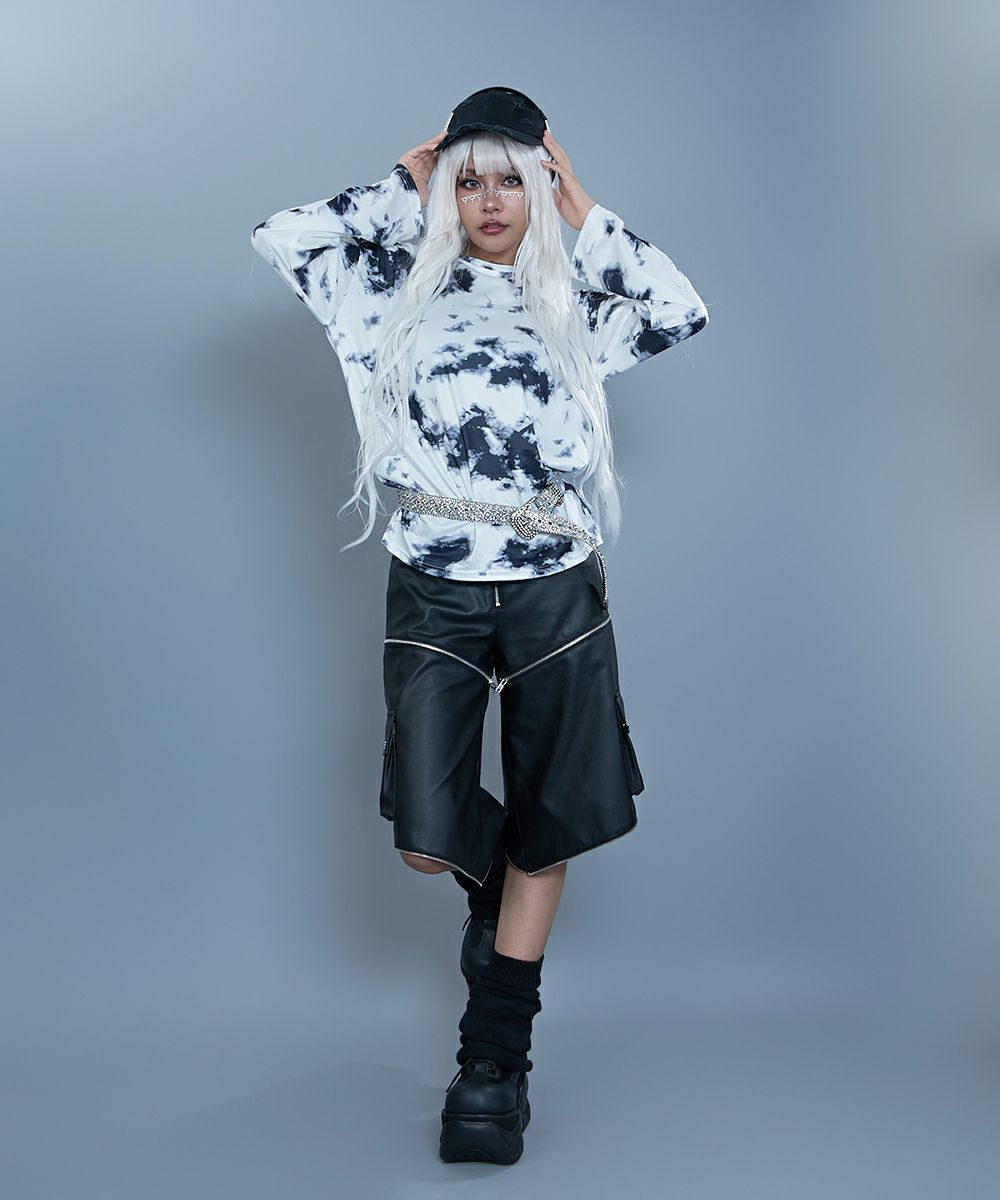 タイダイ柄ロングスリーブ