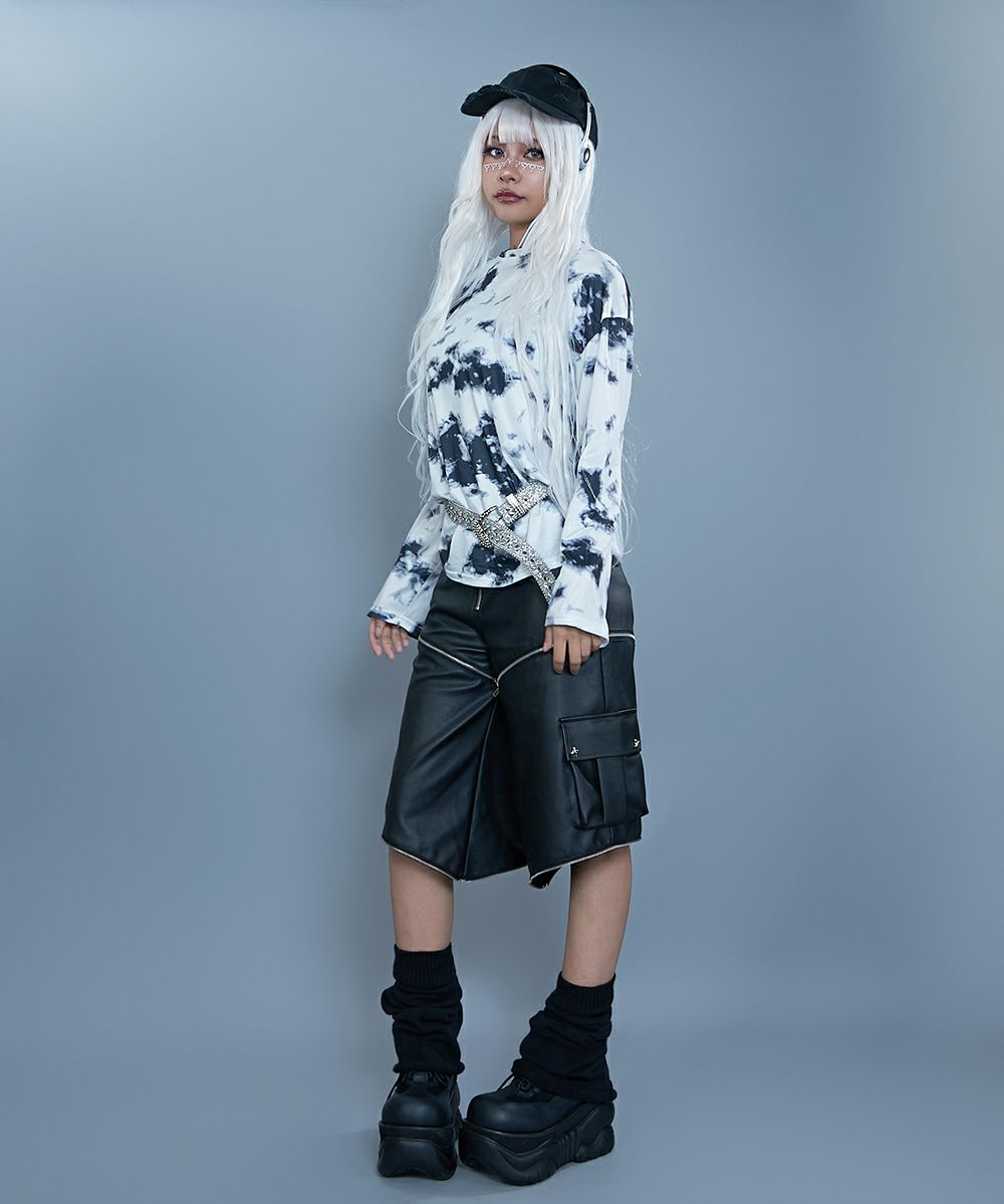 タイダイ柄ロングスリーブ