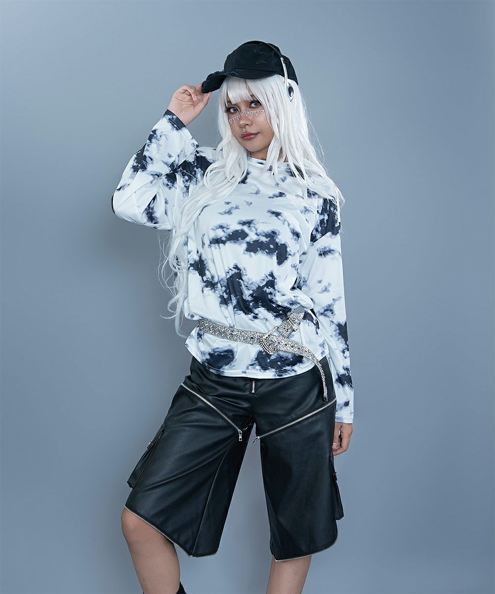 タイダイ柄ロングスリーブ