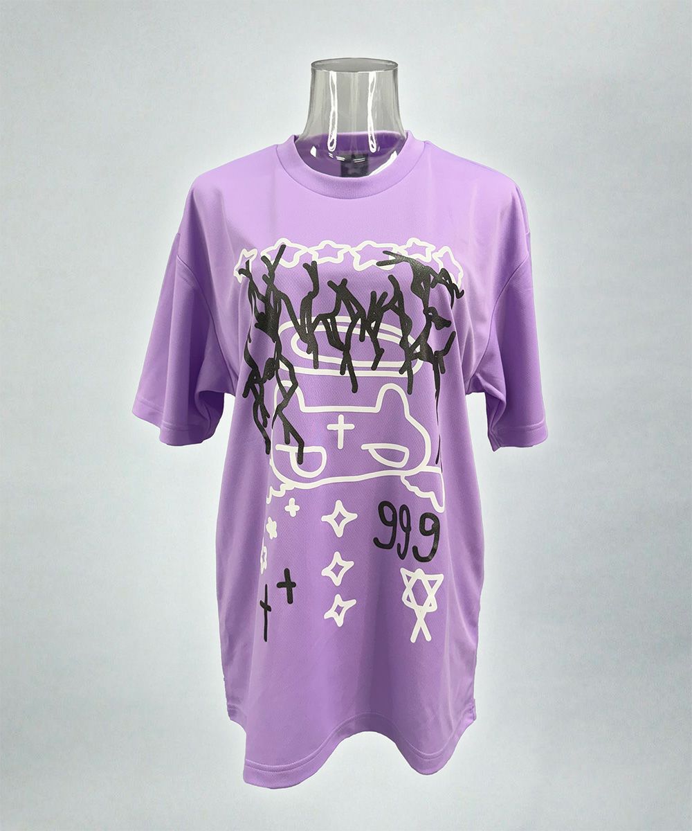 エンジェルネコドローイングTシャツ