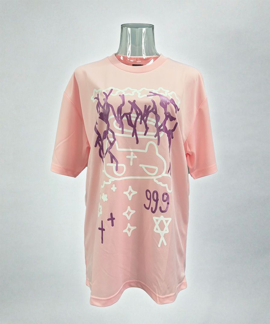 エンジェルネコドローイングTシャツ