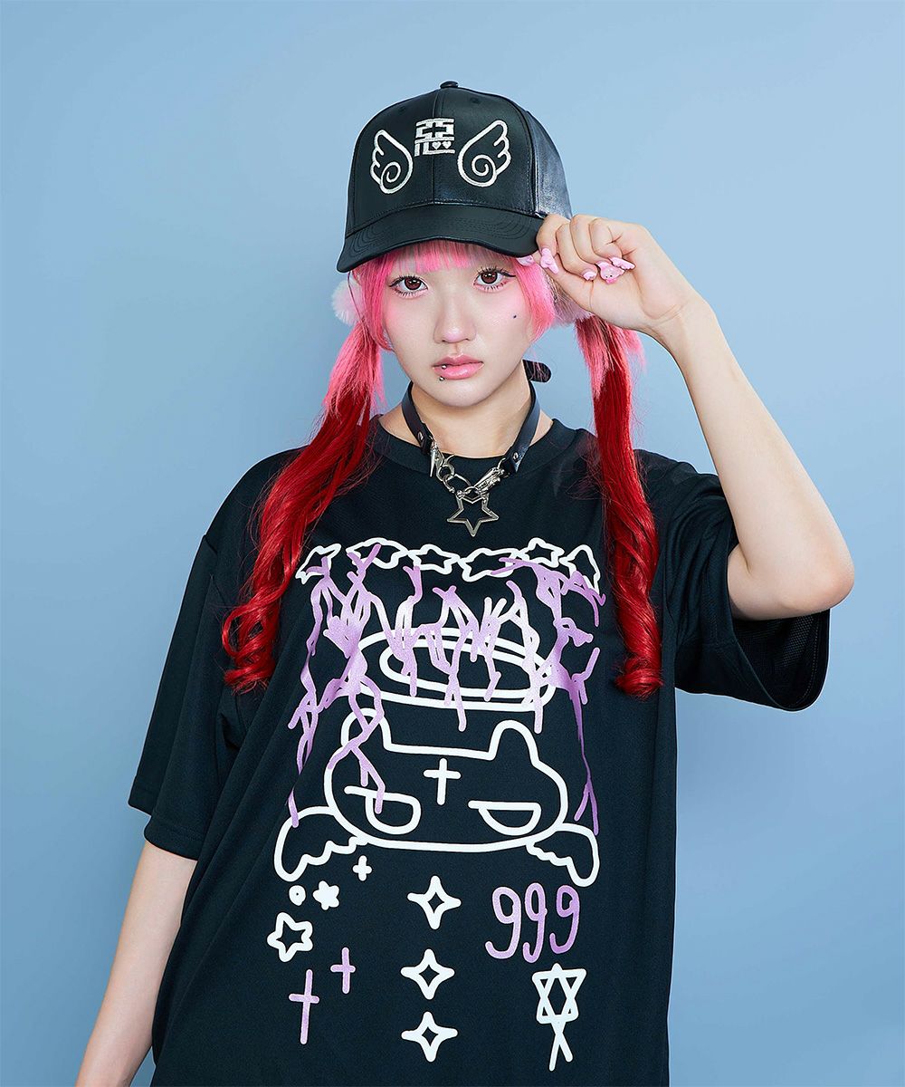 エンジェルネコドローイングTシャツ