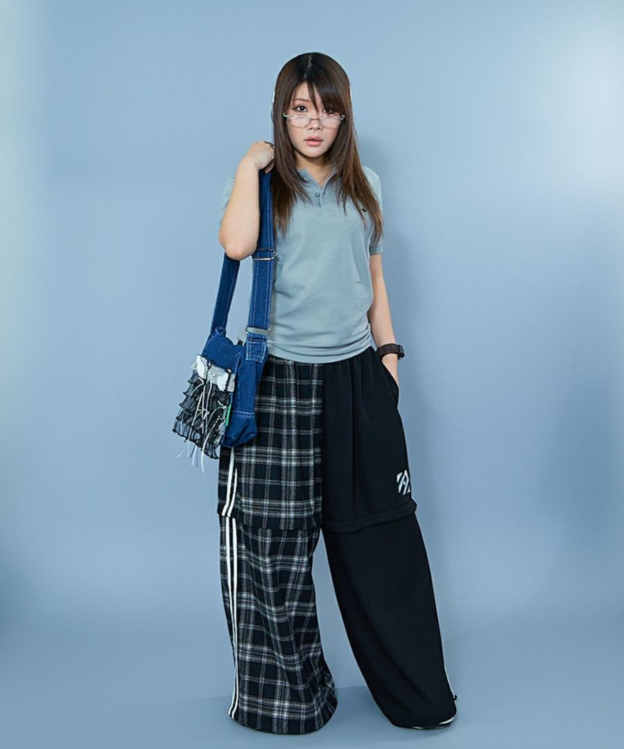 平成女児デニムショルダー