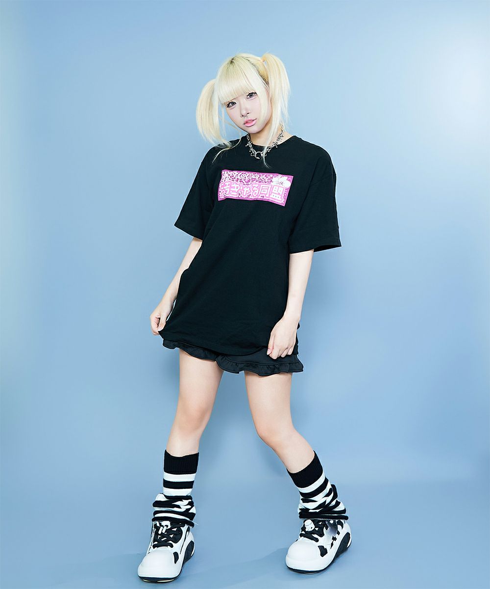 汚ぎゃる同盟。麺婆Tシャツ