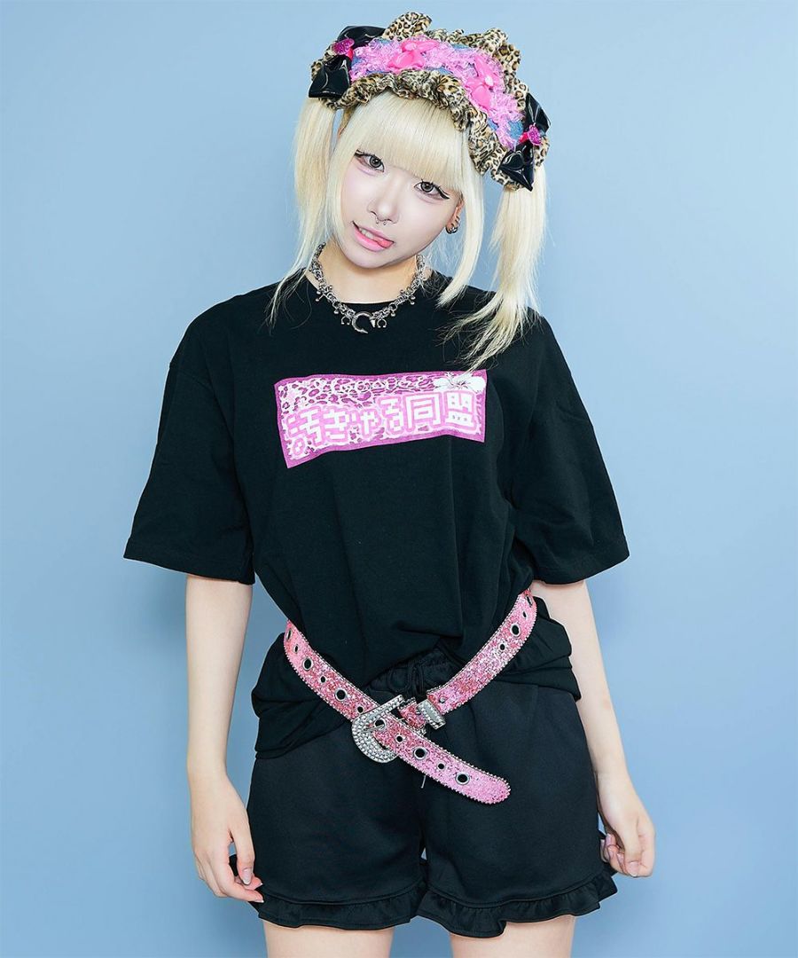 汚ぎゃる同盟。麺婆Tシャツ