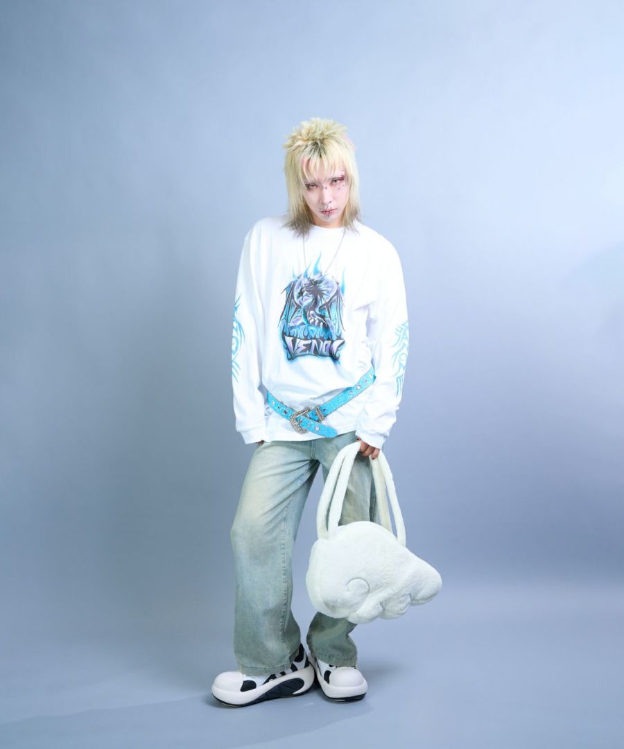 平成男児ドラゴンロングスリーブ