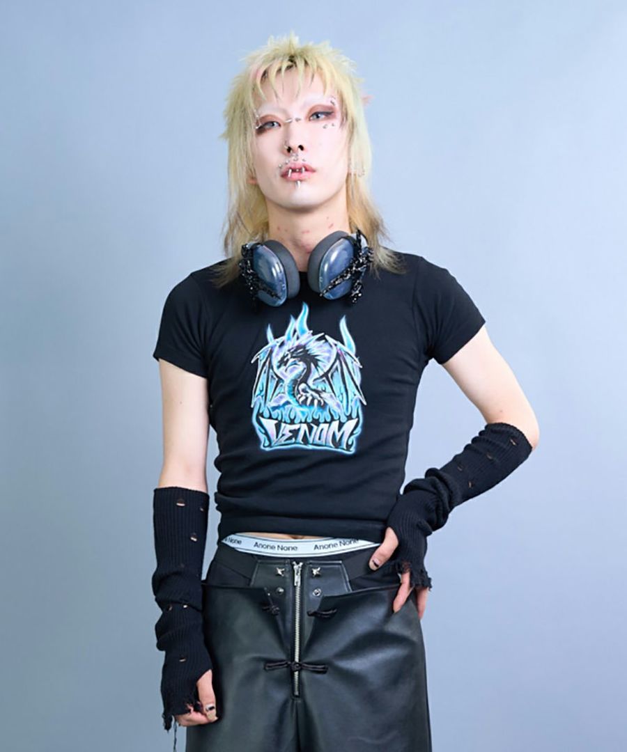 平成男児ドラゴンピタTシャツ