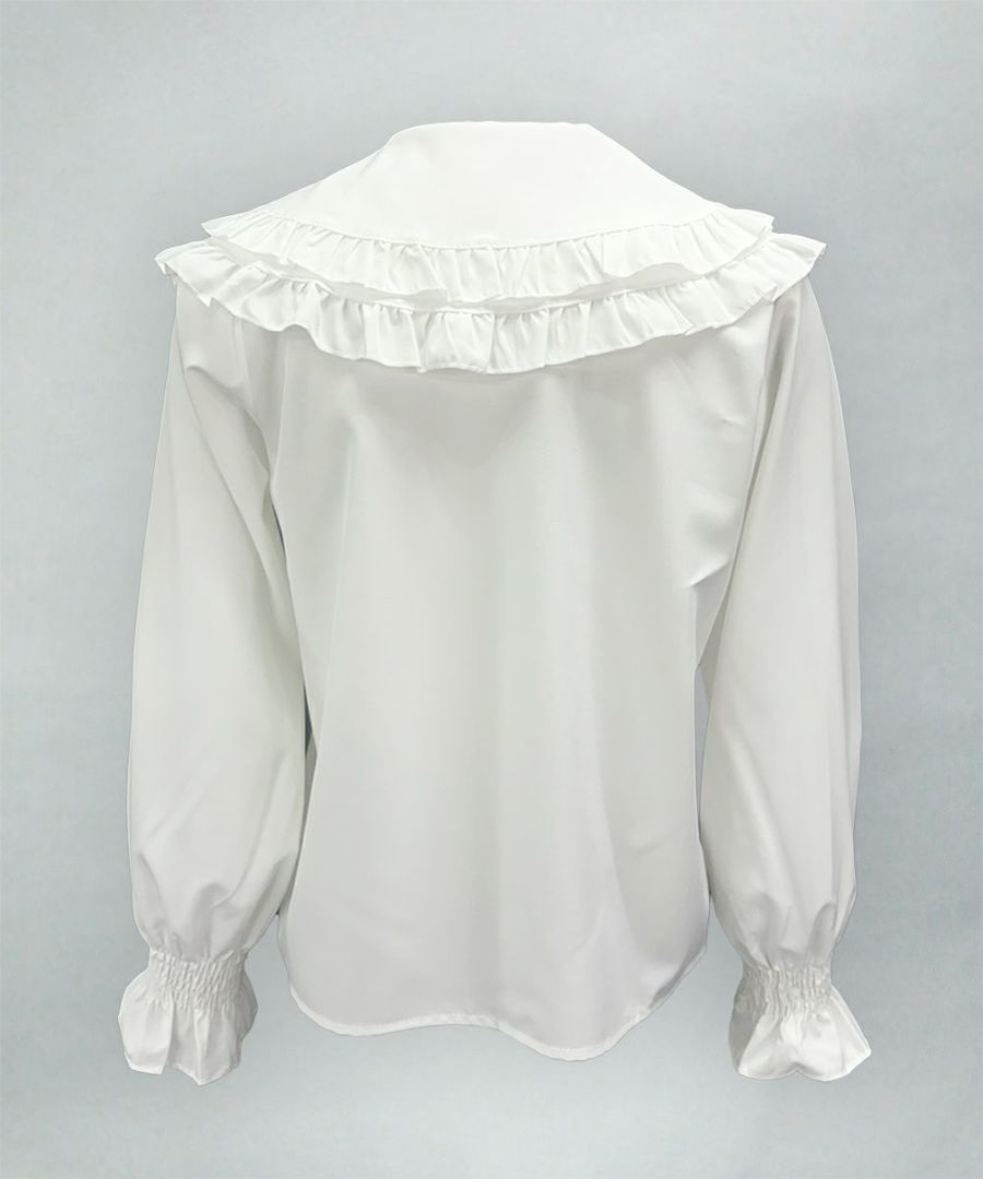 BIG襟ダブルブラウス