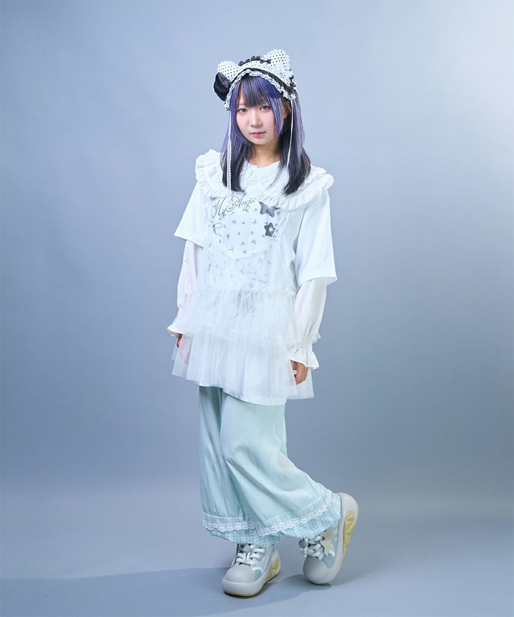 BIG襟ダブルブラウス