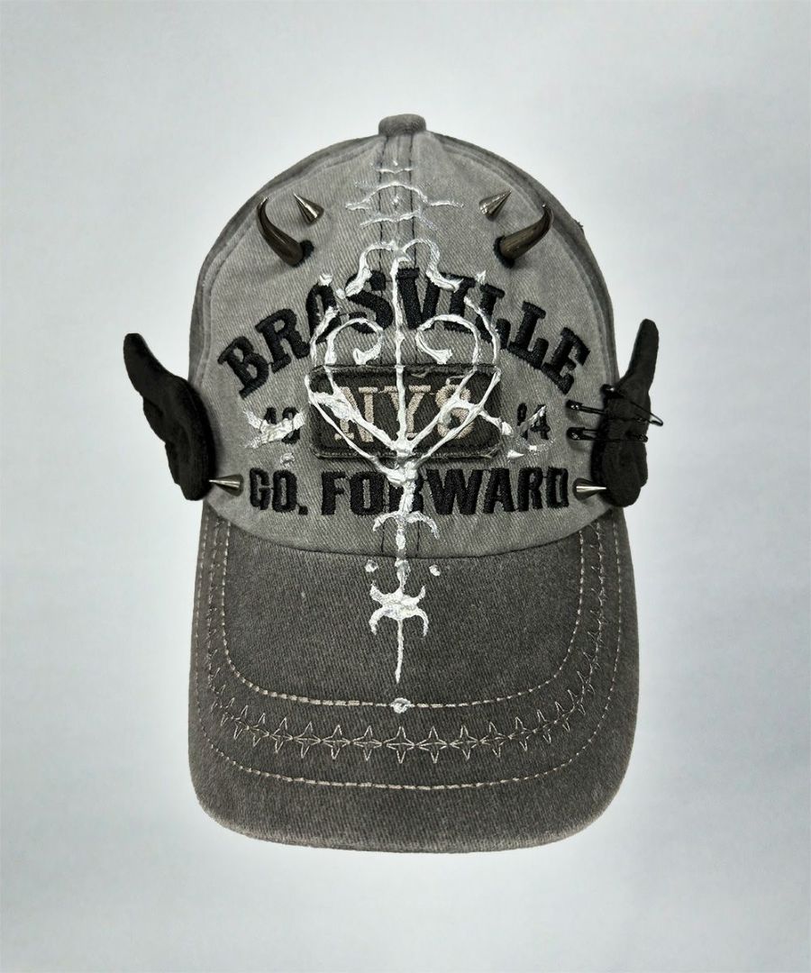 遊限リメイクキャップ