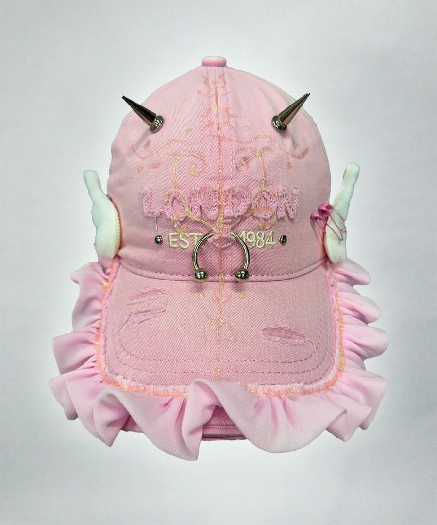 遊限リメイクキャップ