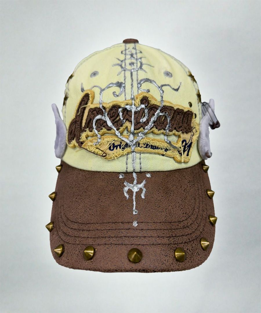 遊限リメイクキャップ