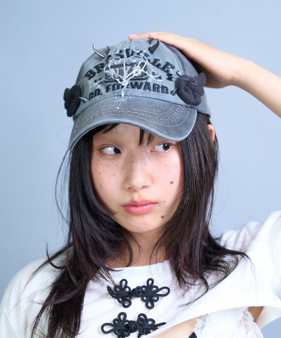 遊限リメイクキャップ