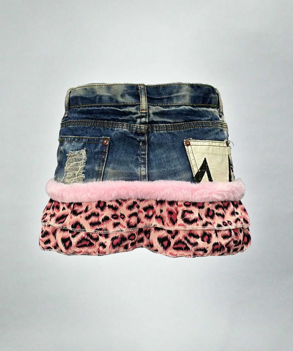  極彩Y2Kリメイクフリルスカート08