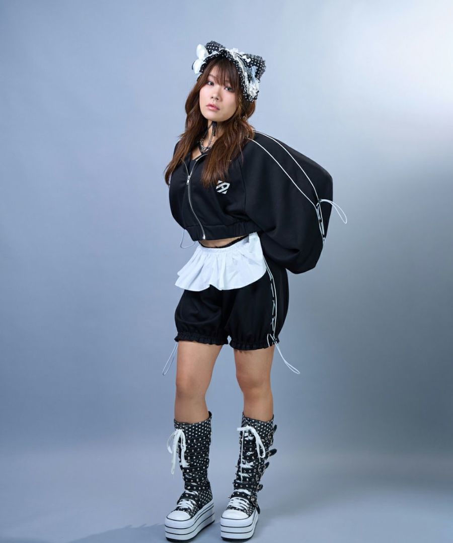 繚乱バルーンジャージパンツ