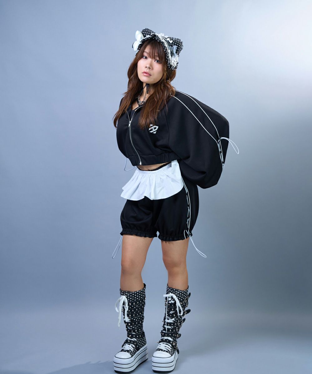 繚乱バルーンジャージジャケット