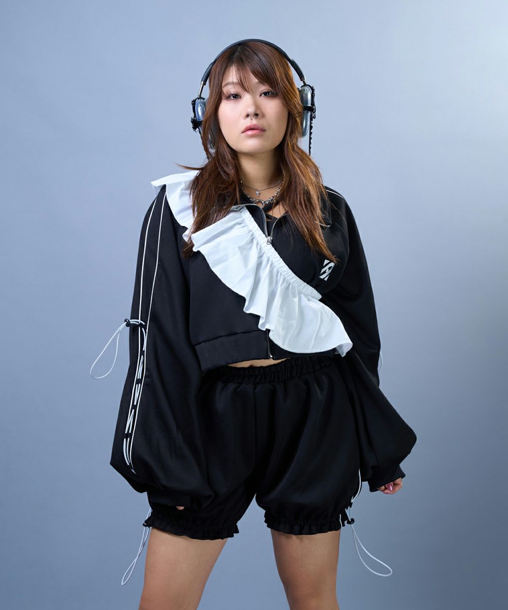 繚乱バルーンジャージジャケット