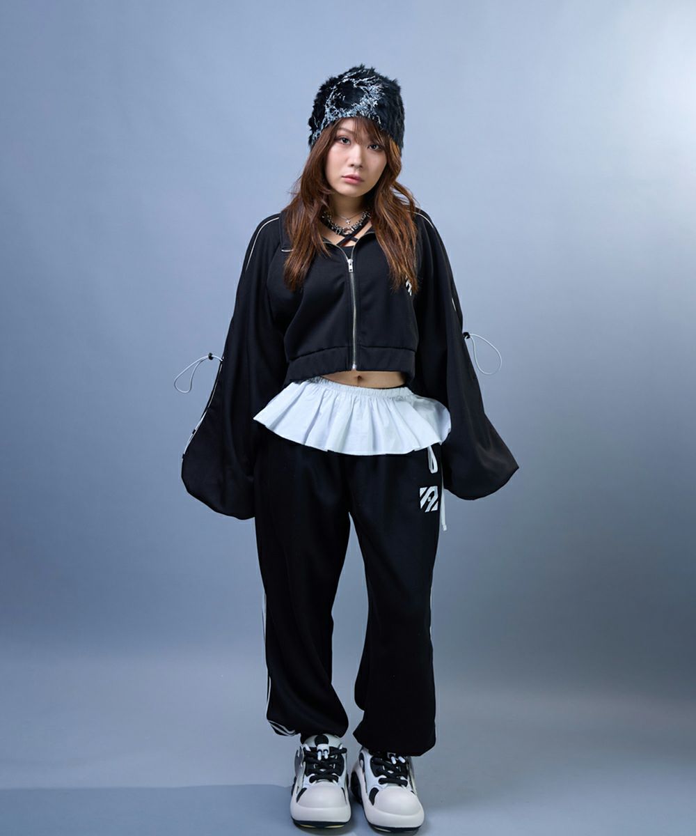 繚乱バルーンジャージジャケット