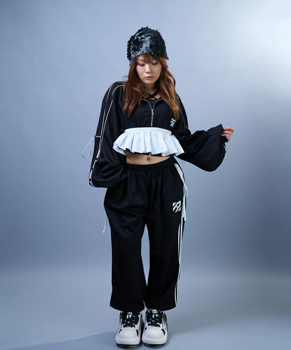 繚乱バルーンジャージジャケット