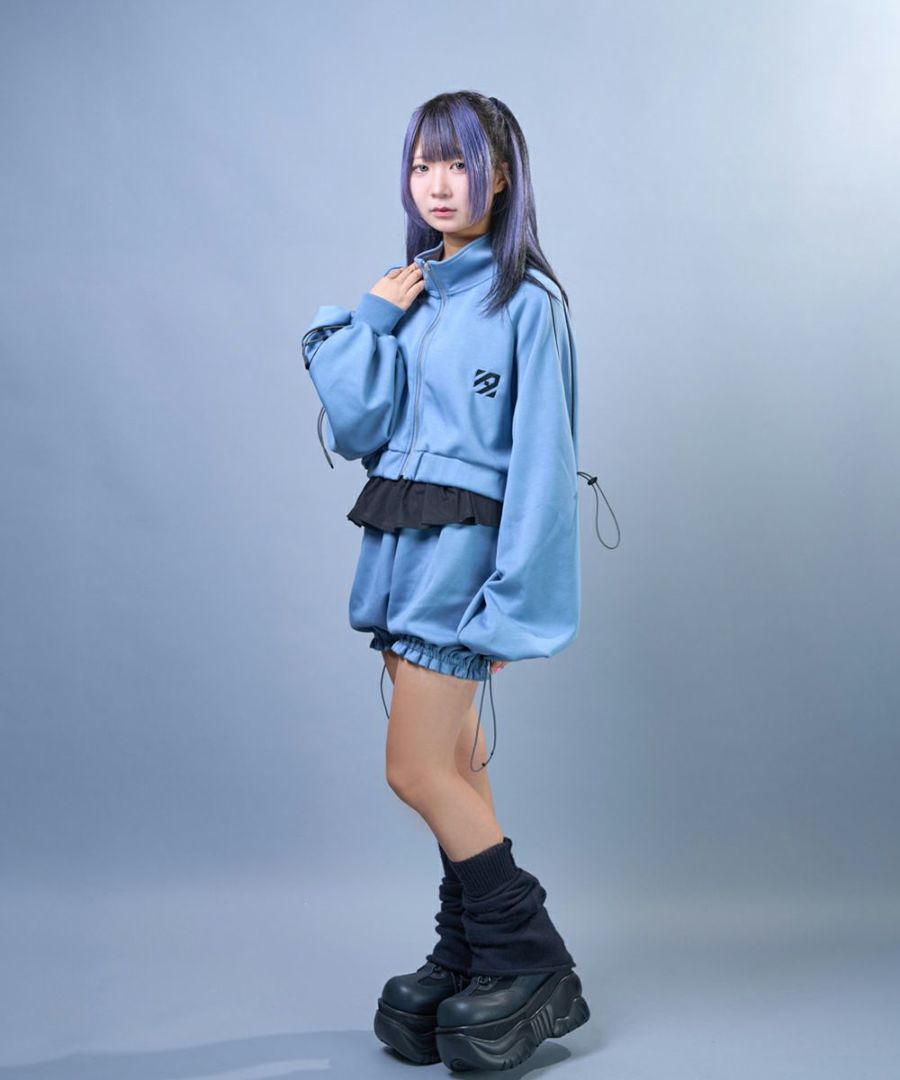 繚乱バルーンジャージジャケット