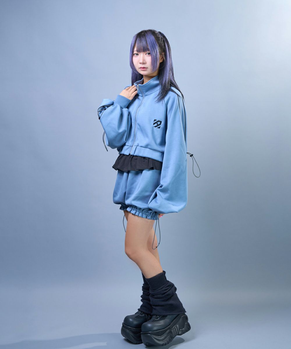 繚乱バルーンジャージジャケット