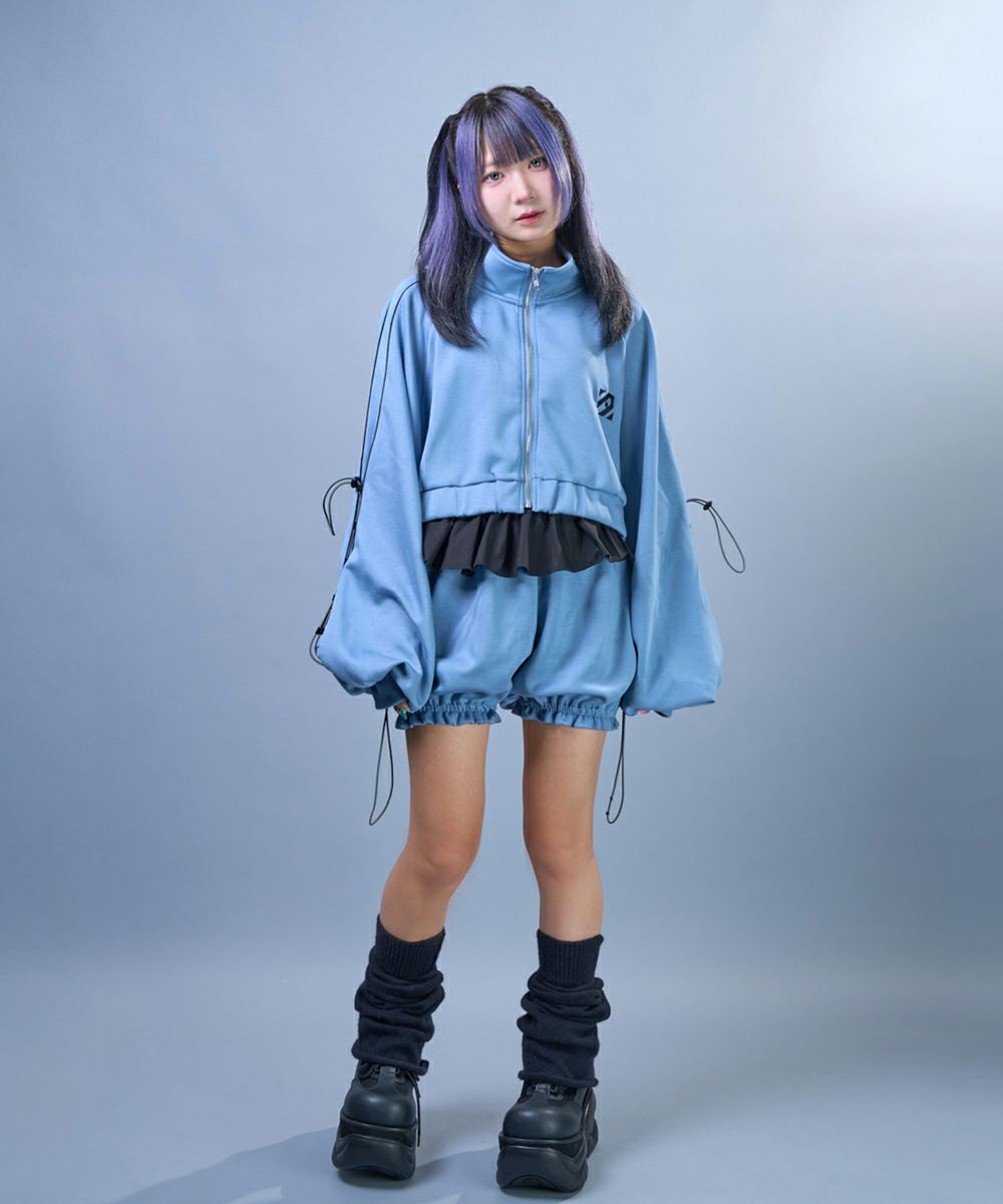 繚乱バルーンジャージジャケット