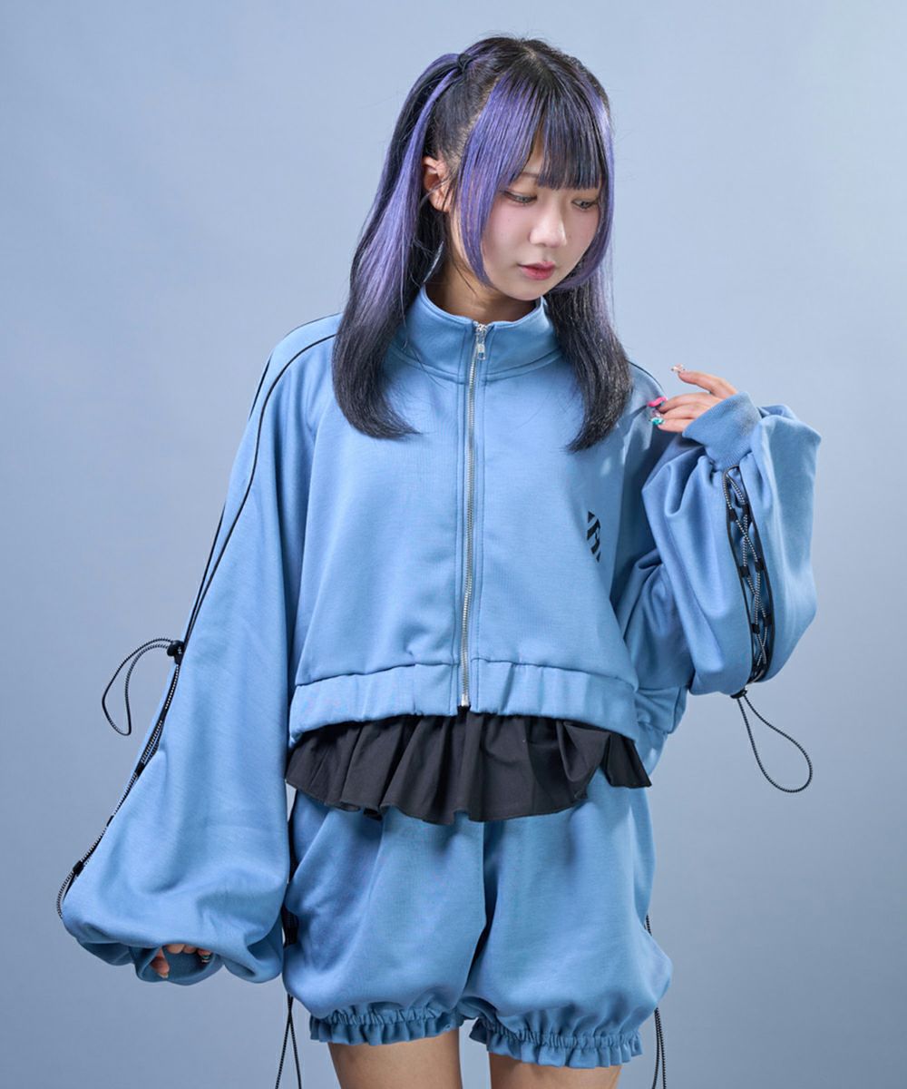 繚乱バルーンジャージジャケット